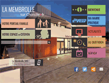 Tablet Screenshot of la-membrolle-sur-choisille.fr